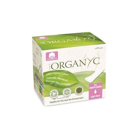 ORGANYC Ultra cienkie wkładki panty 24szt